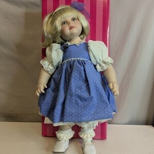 Marie Osmand Baby Alexis Angel Kisses Doll Mint in Box With Bracelet Paperwork